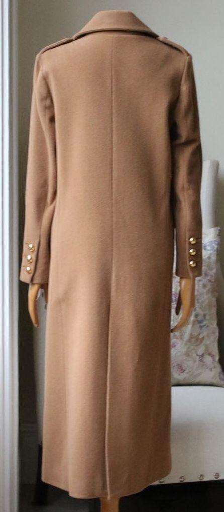 MASON BY MICHELLE MASON MILITARY COAT US 2 UK 8 - Image 2