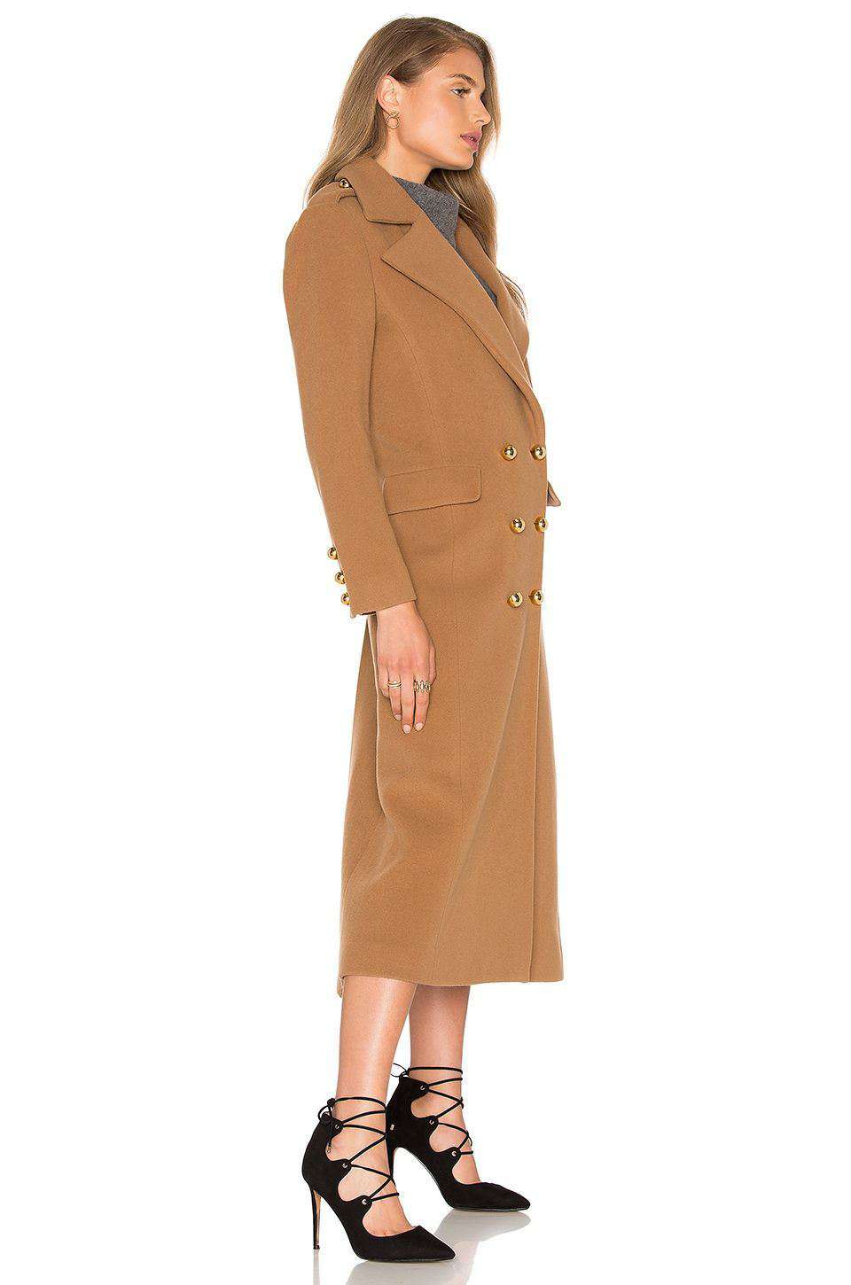 MASON BY MICHELLE MASON MILITARY COAT US 2 UK 8 - Image 3