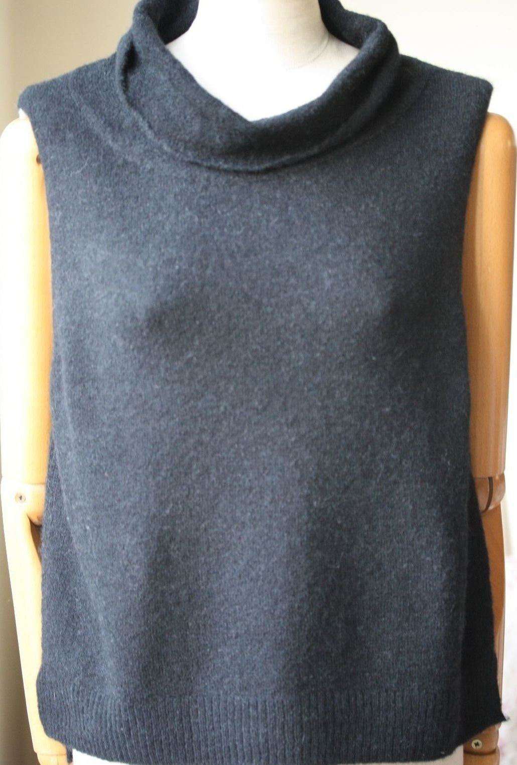 MASON BY MICHELLE MASON TURTLENECK TANK TOP SMALL - Image 4