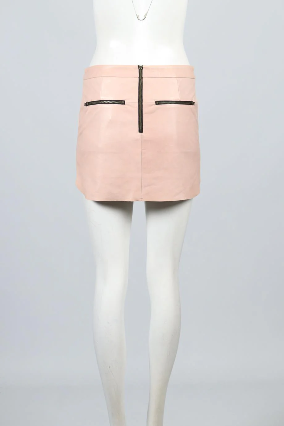 MASON LEATHER MINI SKIRT US 2 UK 6 - Image 4
