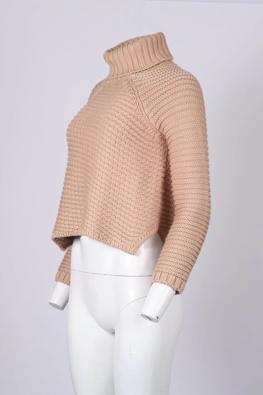 MASON WOOL BLEND TURTLENECK SWEATER SMALL - Image 3