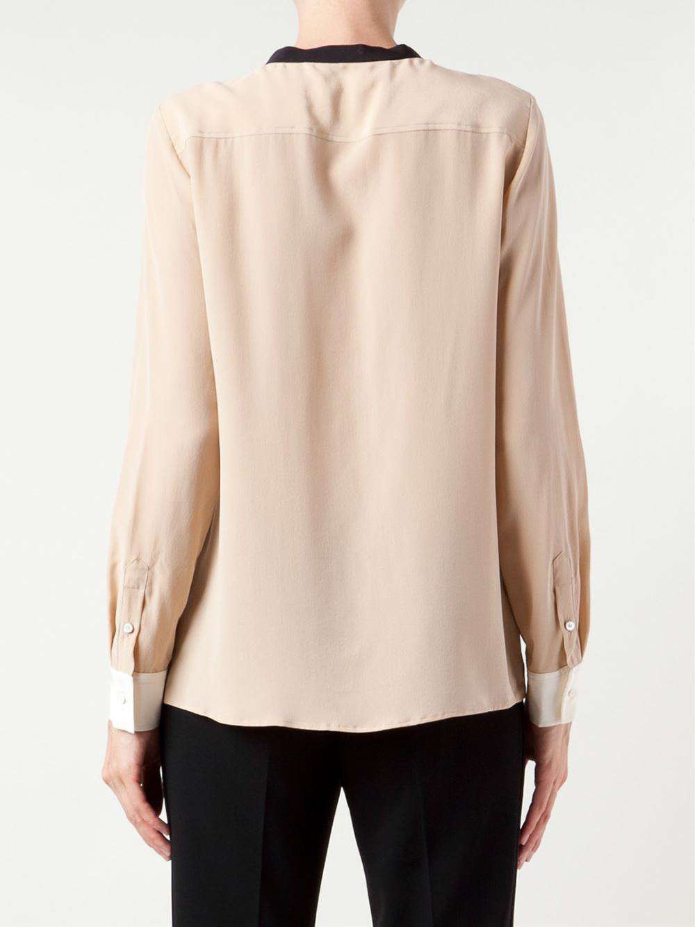 MASSCOB BANDED COLLAR CREAM SHIRT XSMALL - Image 2