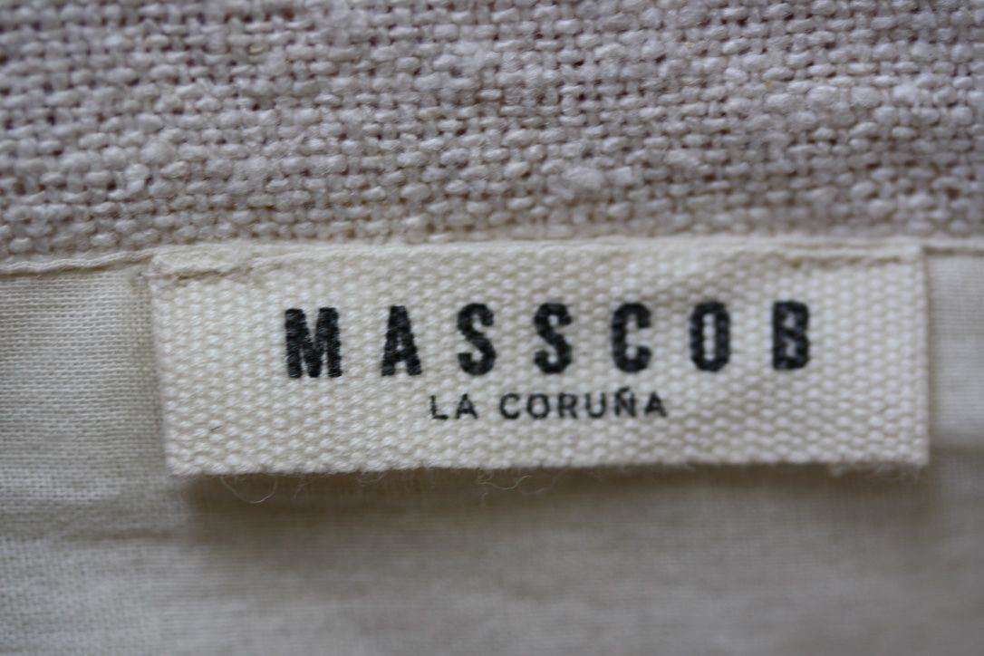 MASSCOB FRINGED HEM SILK NOIL TOP XS - Image 2