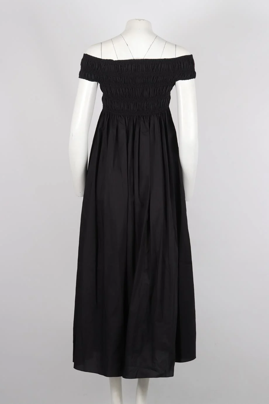 MATTEAU OFF THE SHOULDER COTTON MAXI DRESS UK 12 - Image 4