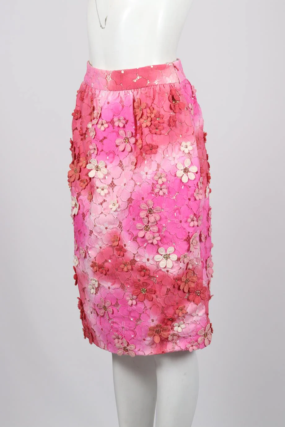 MATTHEW WILLIAMSON CANVAS MIDI SKIRT UK 8 - Image 3