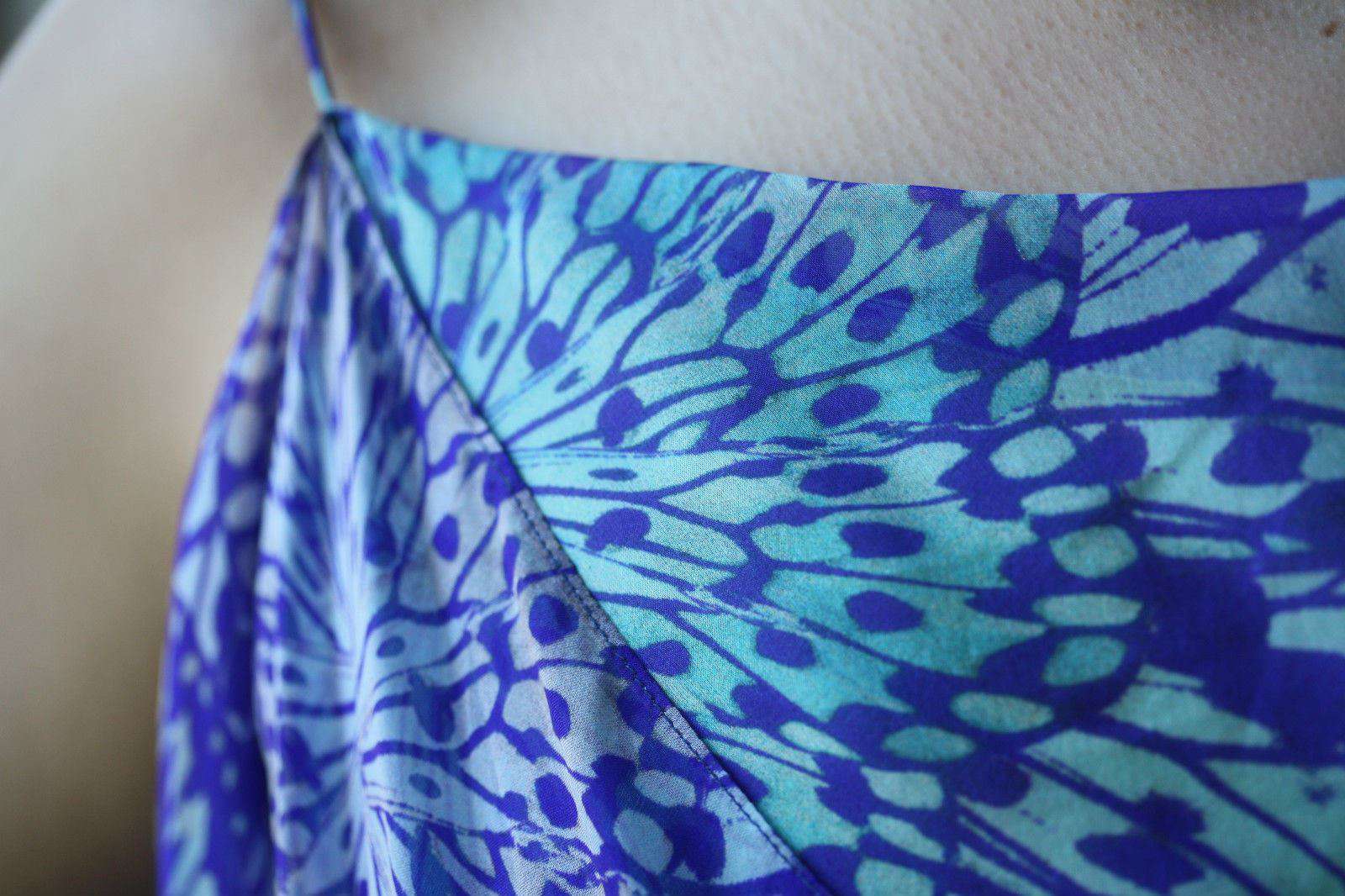 MATTHEW WILLIAMSON COVERUP KAFTAN PETAL DRESS UK 10 - Image 5