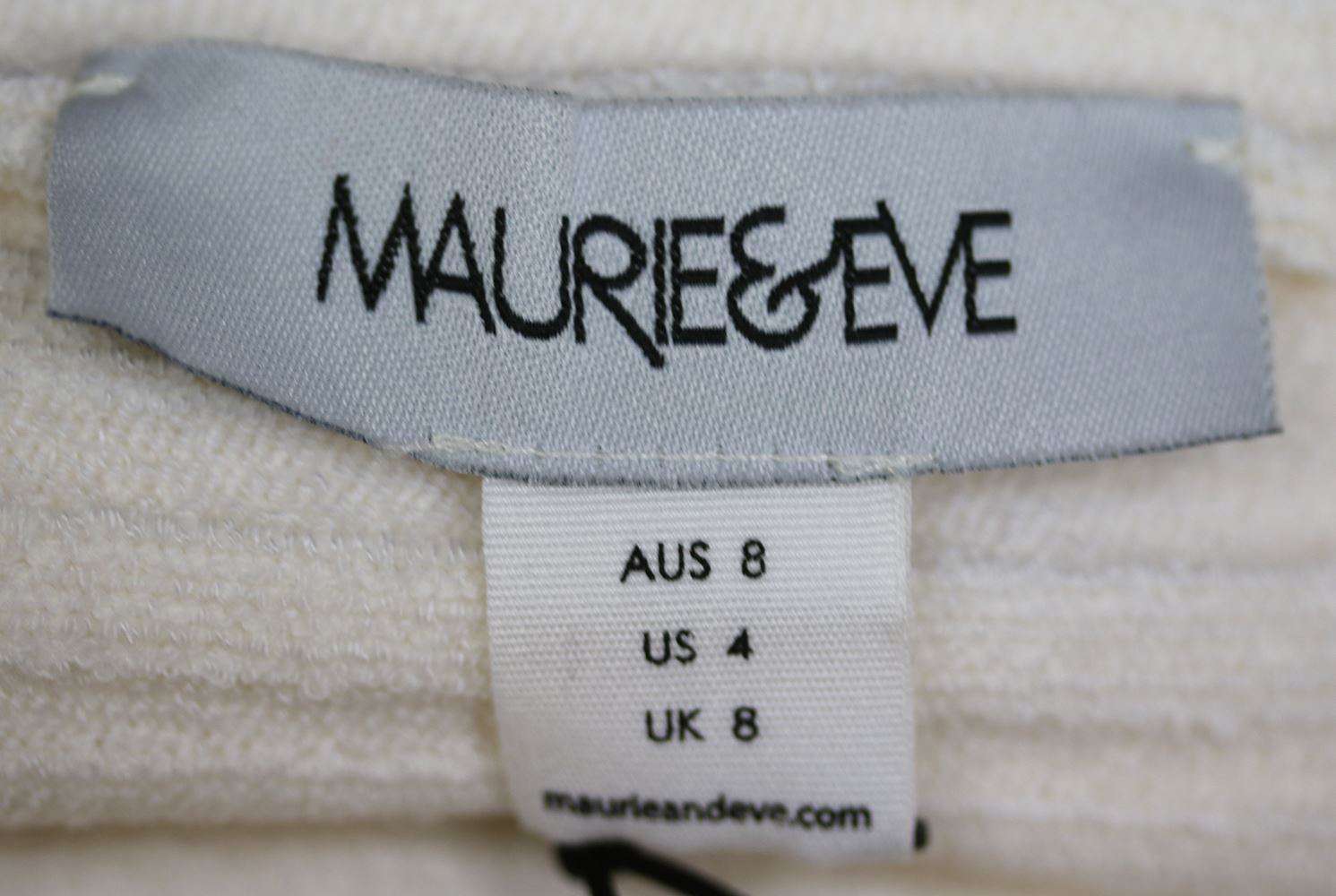 MAURIE AND EVE AVELINE RIBBED KNIT SWEATER UK 8 - Image 4