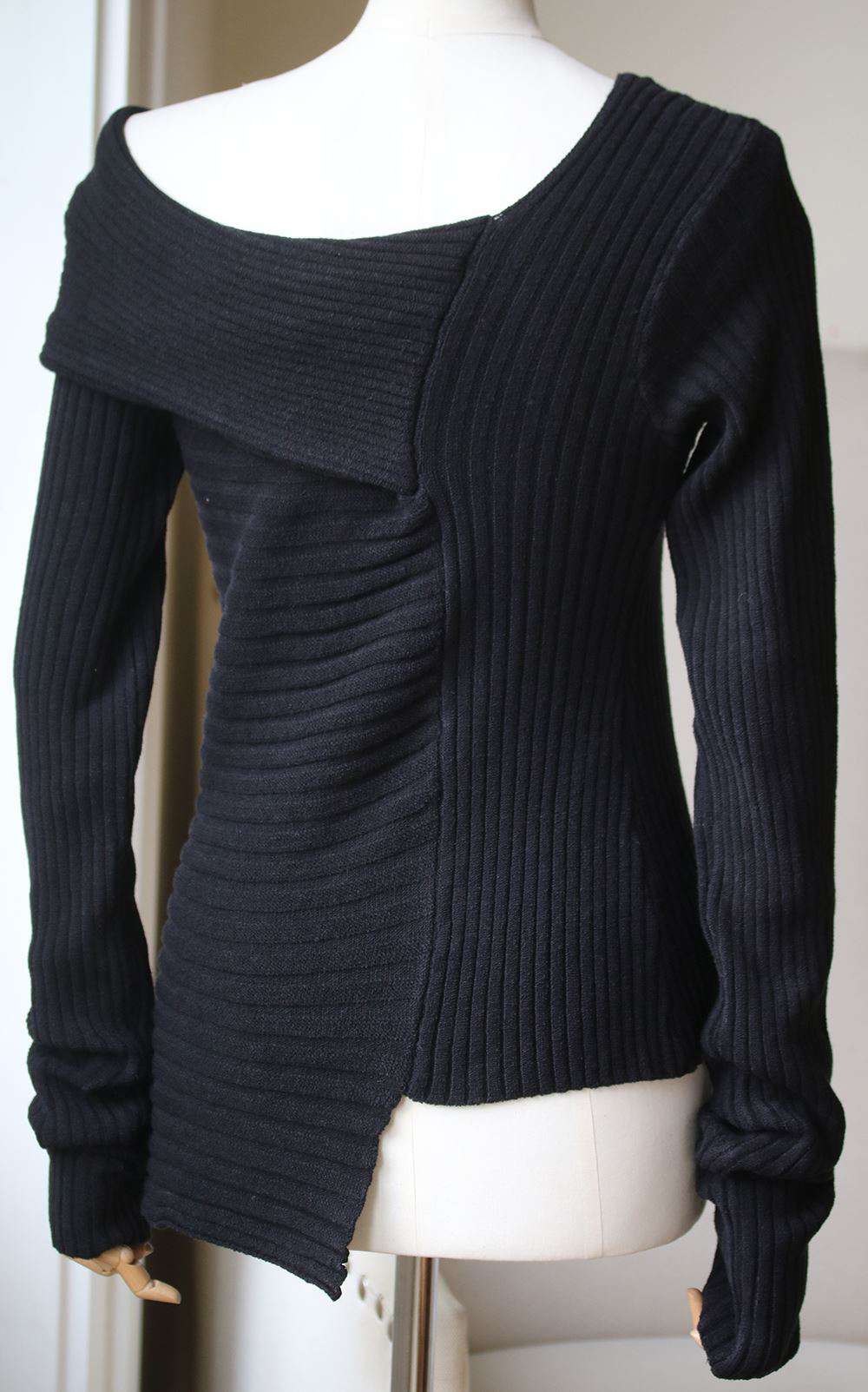 MAURIE AND EVE AVELINE RIBBED KNIT SWEATER UK 8 - Image 3