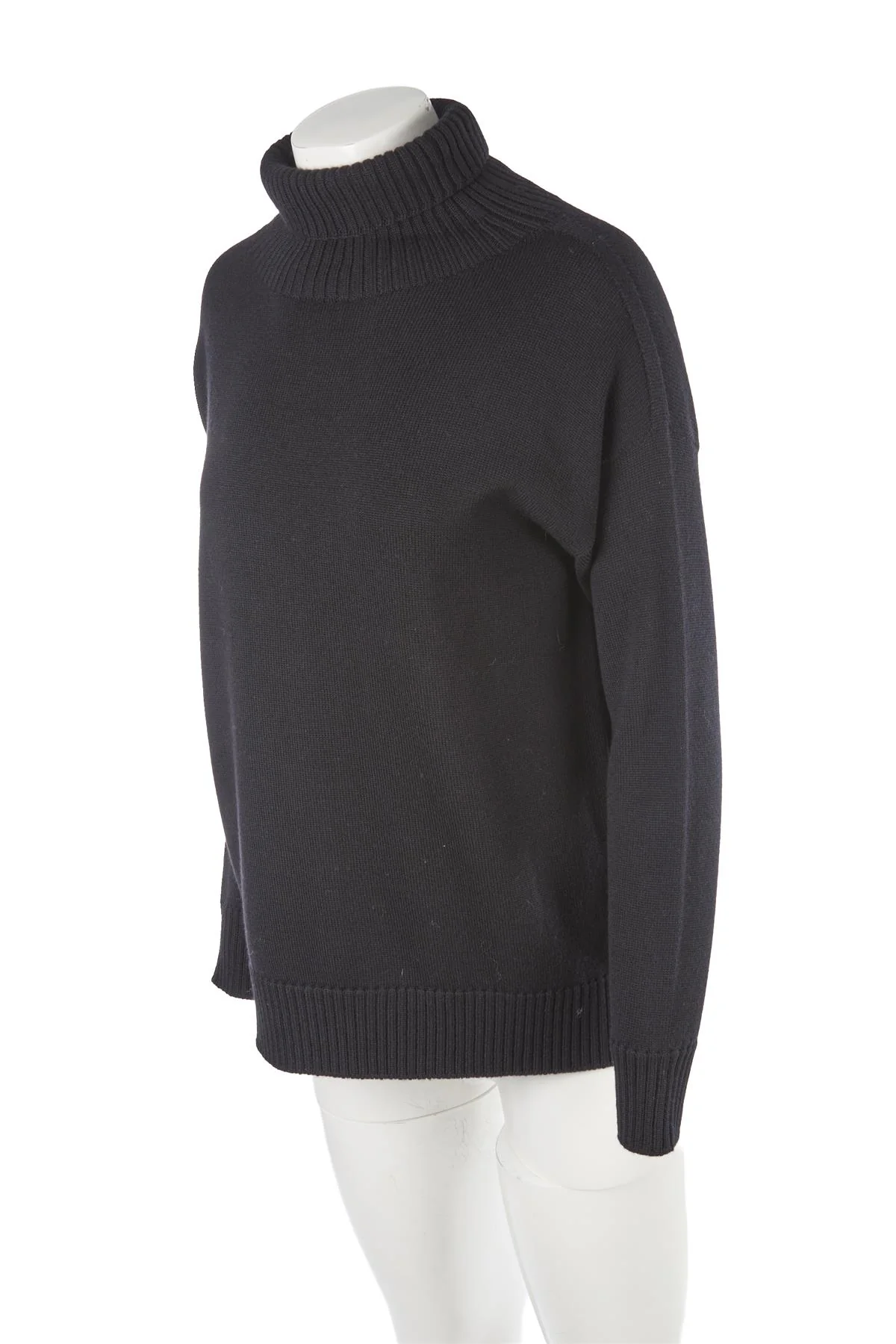 MAX MARA LEISURE BLACK WOOL JUMPER MEDIUM - Image 3
