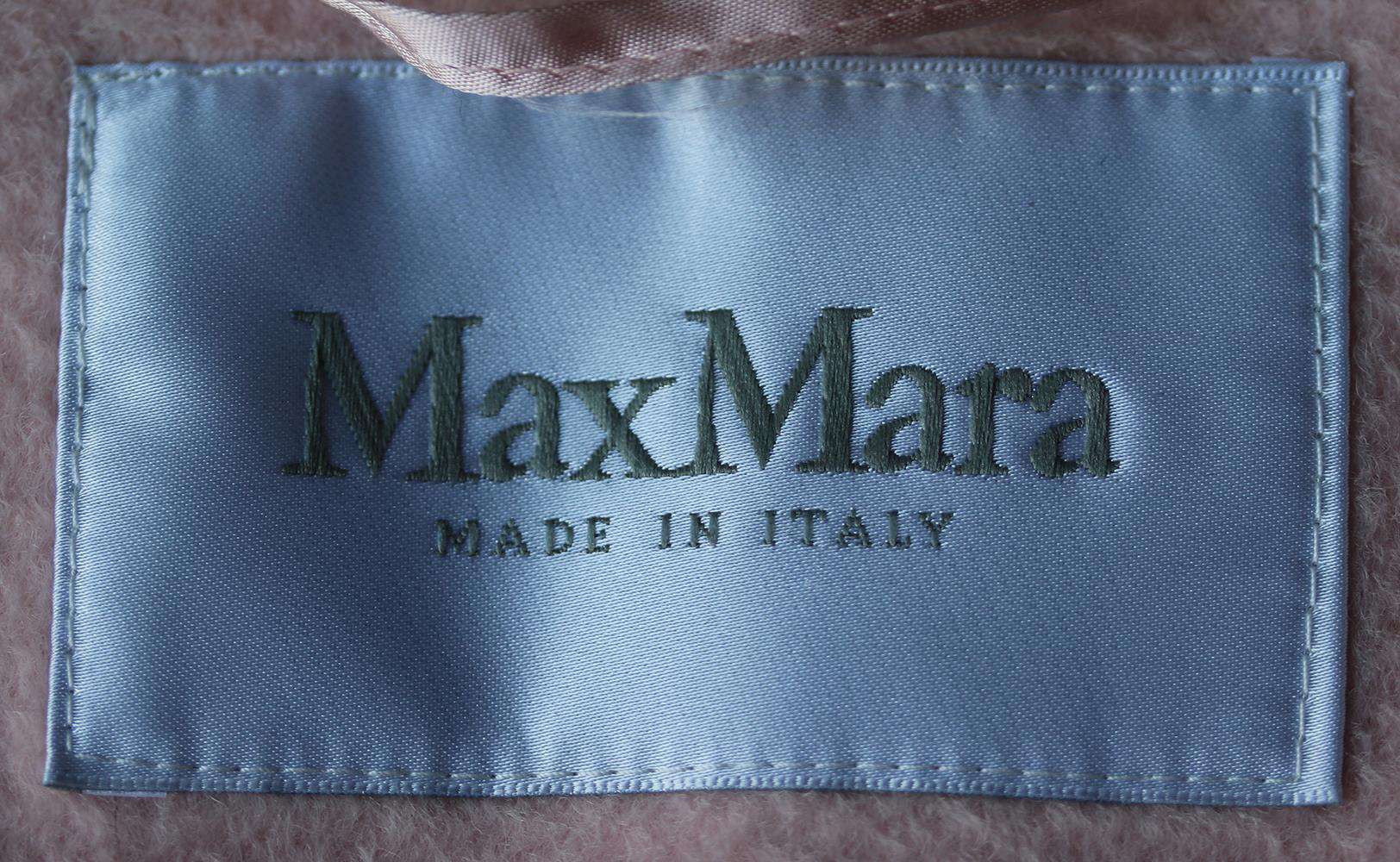 MAX MARA MANUELA BELTED CAMEL HAIR COAT UK 10 - Image 5
