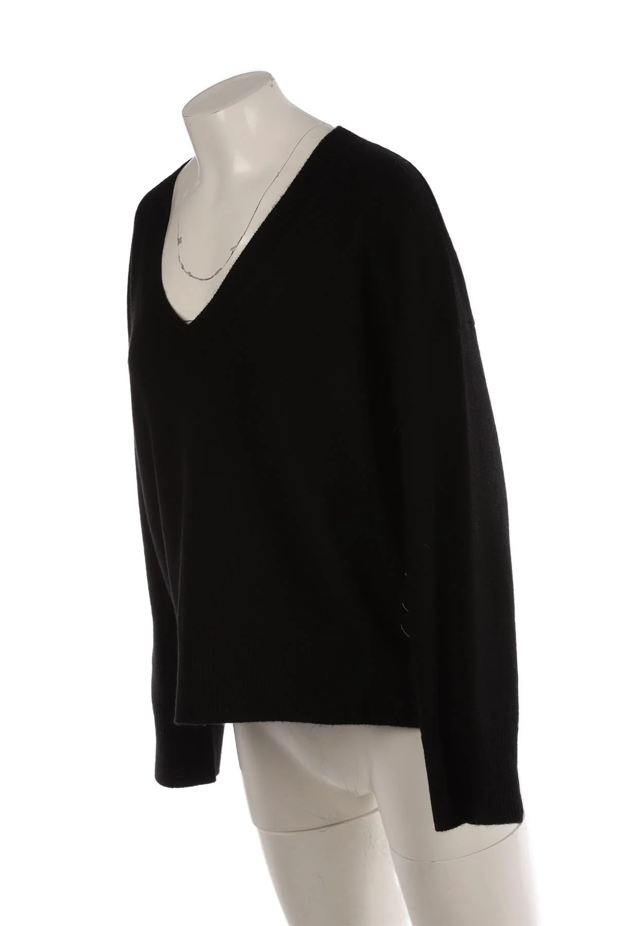MAX & MOI BLACK WOOL SWEATER MEDIUM - Image 3