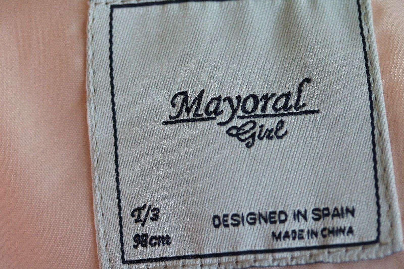 MAYORAL GIRLS PINK SYNTHETIC FUR HOODED GILET 3 YEARS - Image 5