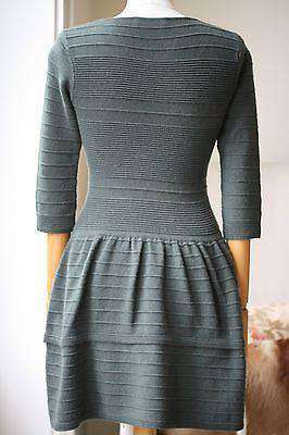 MB COUTURE BY DORIANI GREEN SWEATER DRESS IT 40 UK 8 - Image 3