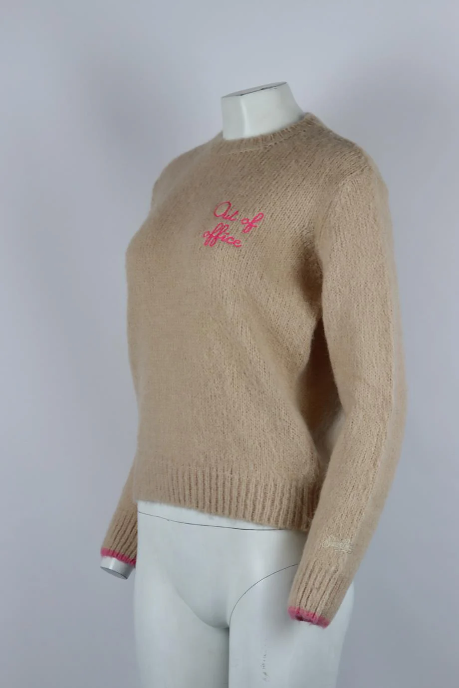 MC2 ST BARTH EMBROIDERED KNITTED SWEATER SMALL - Image 3
