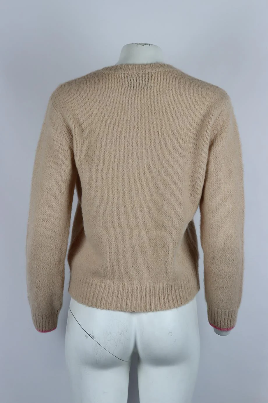 MC2 ST BARTH EMBROIDERED KNITTED SWEATER SMALL - Image 4