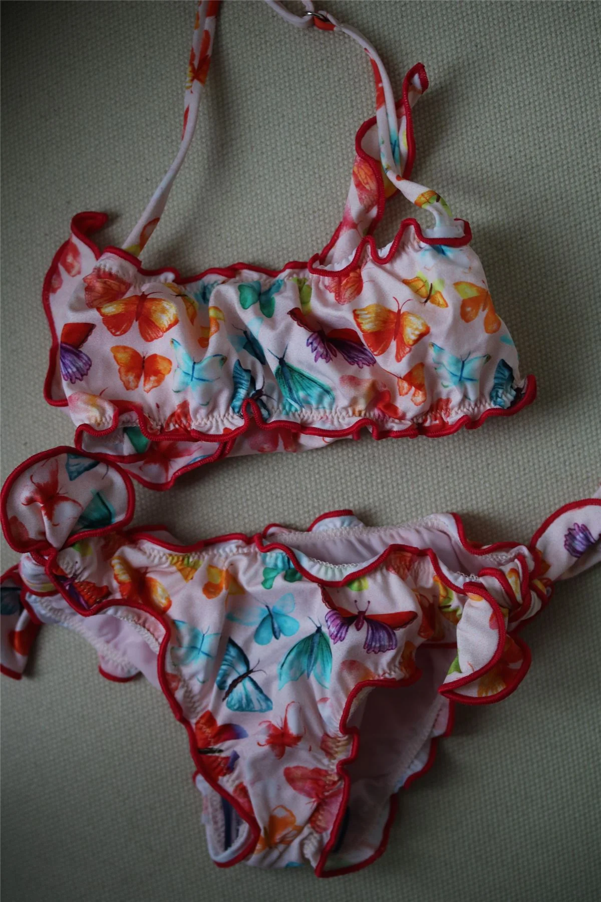 MC2 ST BARTH GIRLS PINK BUTTERFLY BIKINI 4 YEARS - Image 2