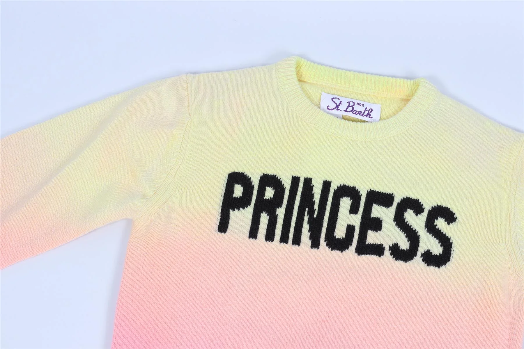 MC2 ST BARTH MULTICOLOURED KIDS GIRLS WOOL SWEATER 8 YEARS - Image 3