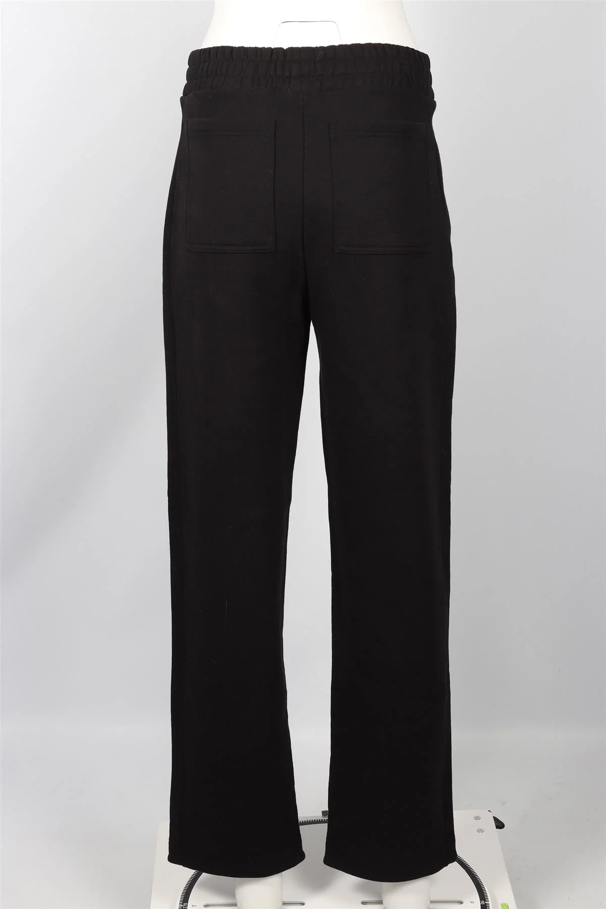 ME+EM BLACK COTTON BLEND STRAIGHT LEG PANTS UK 8 - Image 4