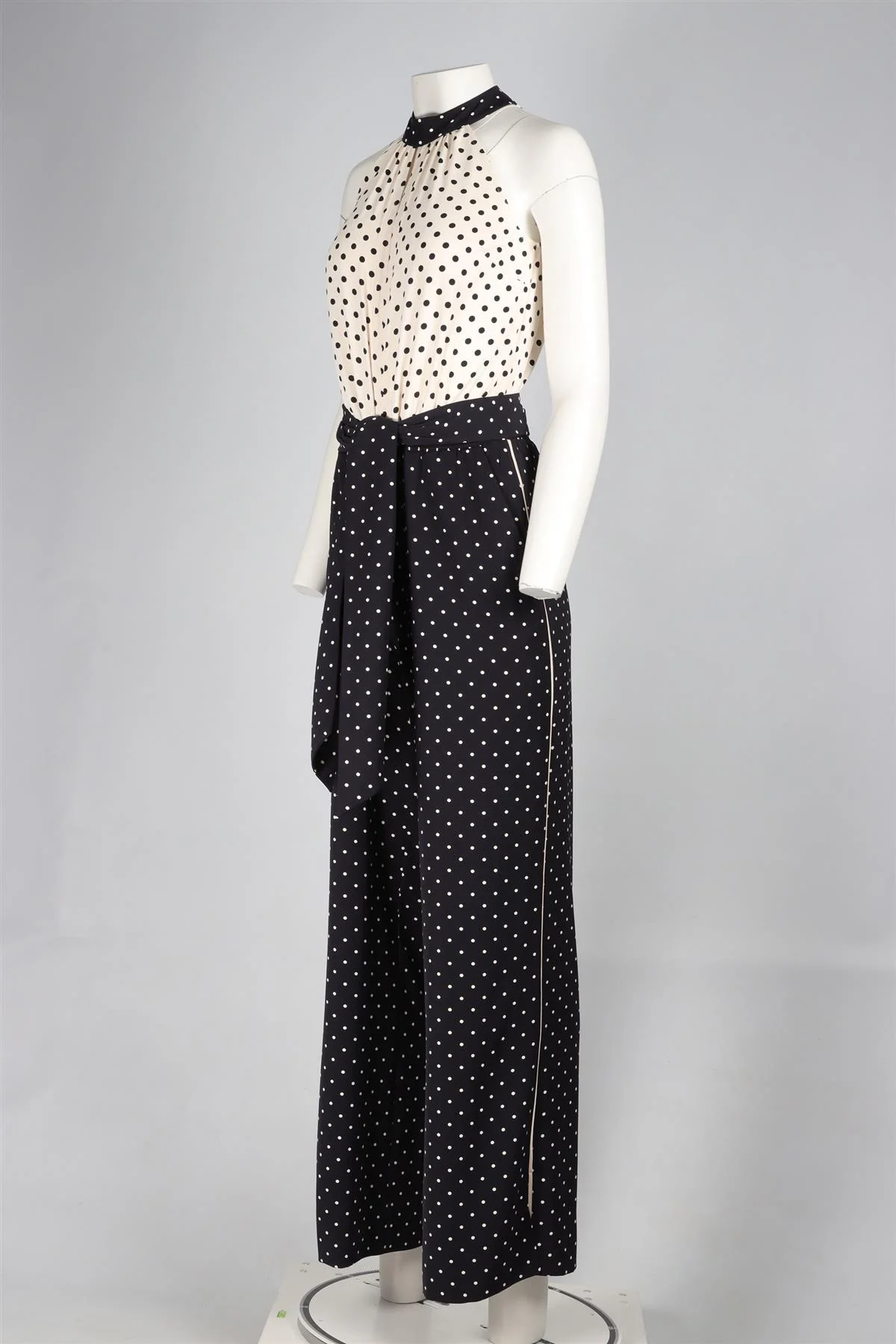 ME+EM BLACK CREPE JUMPSUIT UK 8 - Image 3