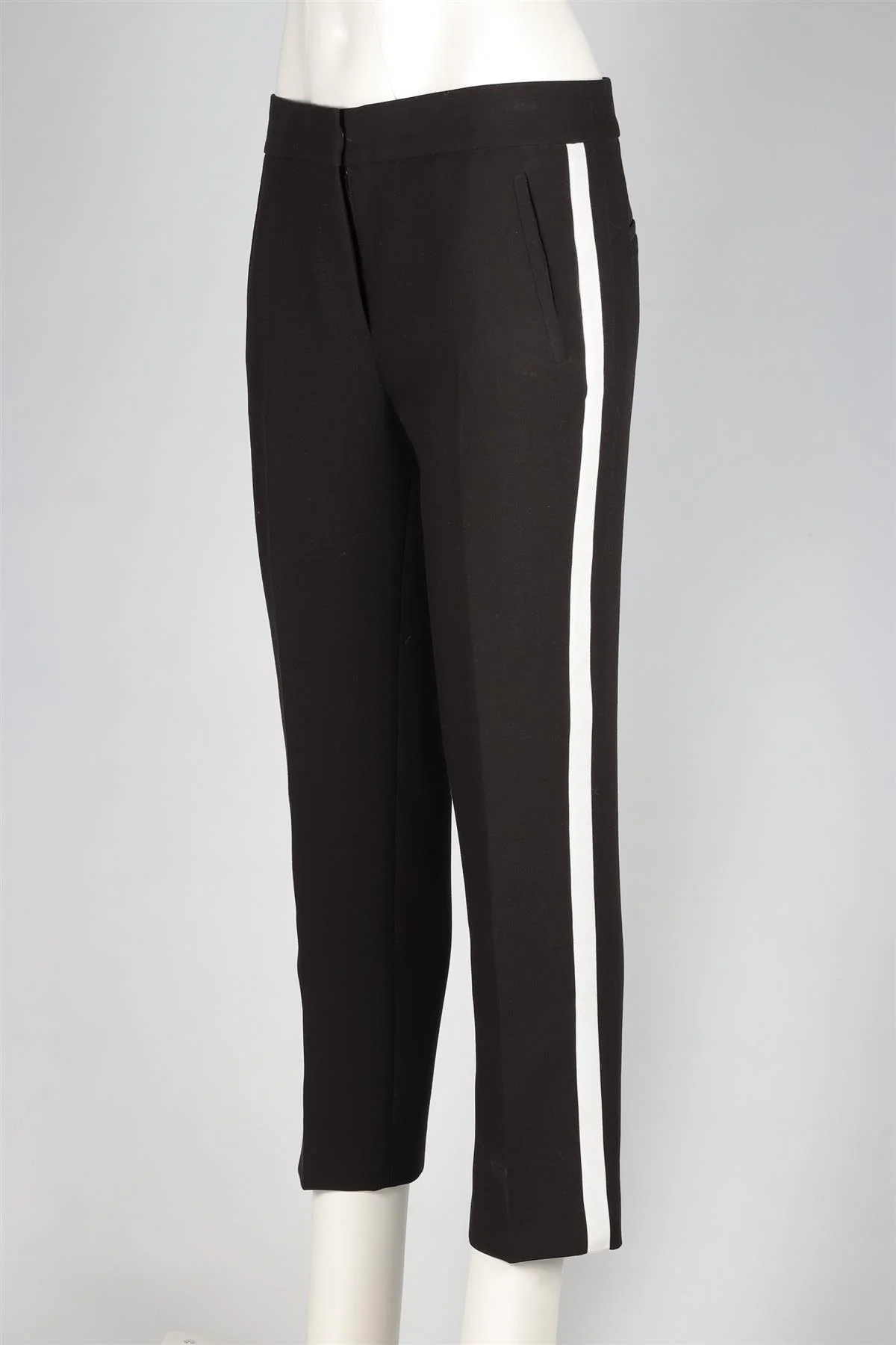 ME+EM BLACK STRAIGHT LEG PANTS UK 10 - Image 3