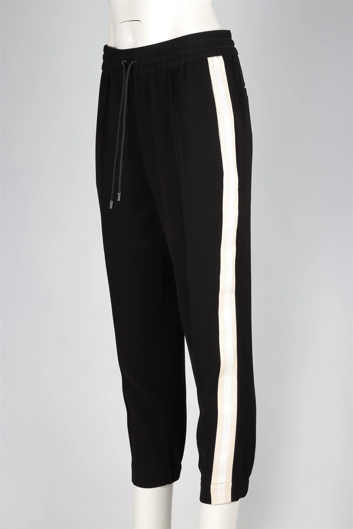 ME+EM BLACK TAPERED PANTS UK 8 - Image 3