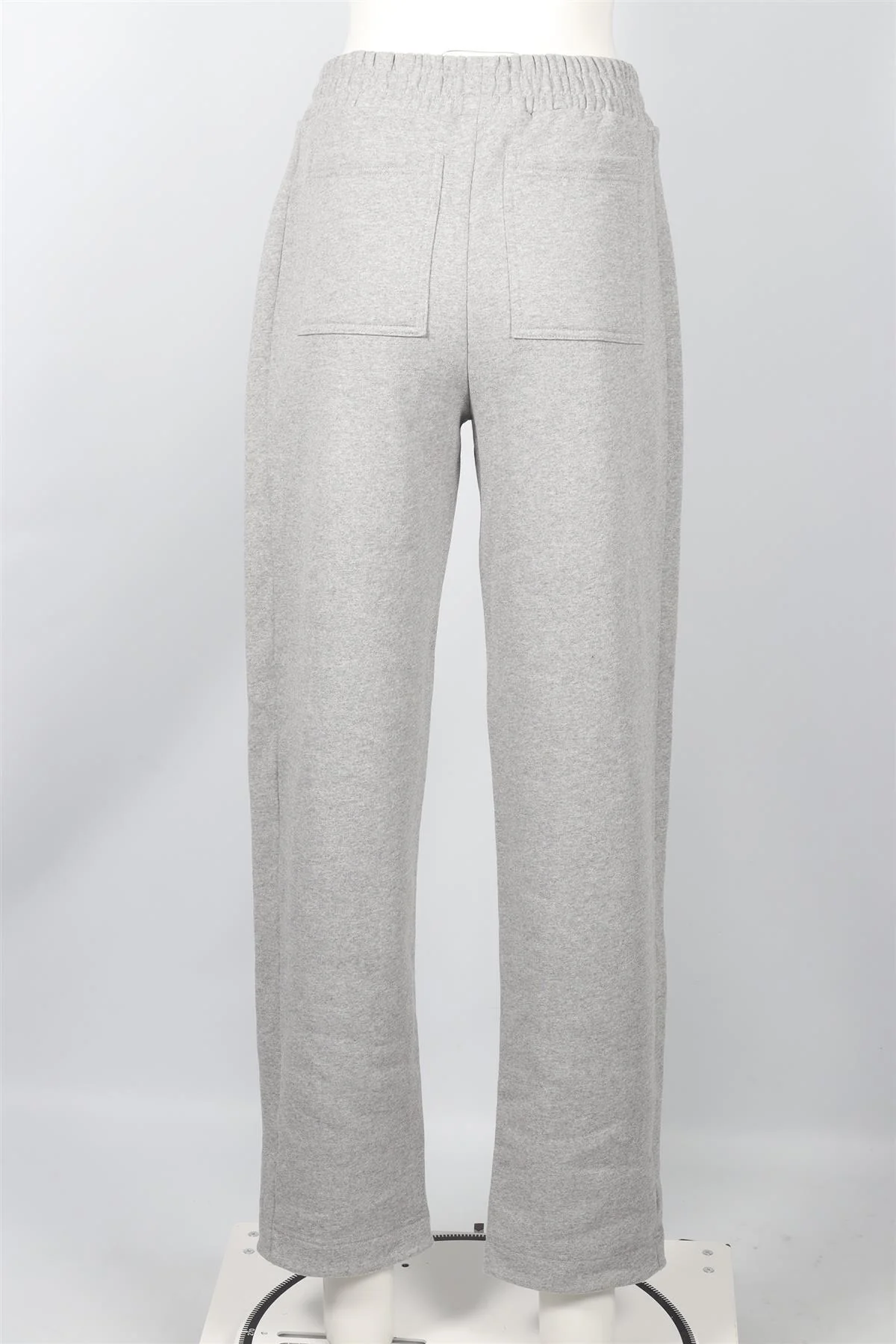 ME+EM GREY COTTON BLEND STRAIGHT LEG PANTS UK 8 - Image 4