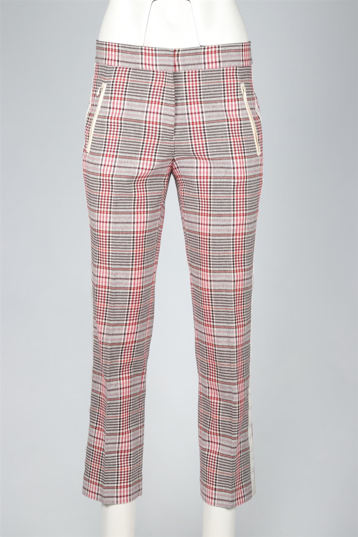 ME+EM PINK COTTON STRAIGHT LEG PANTS UK 10 - Image 2