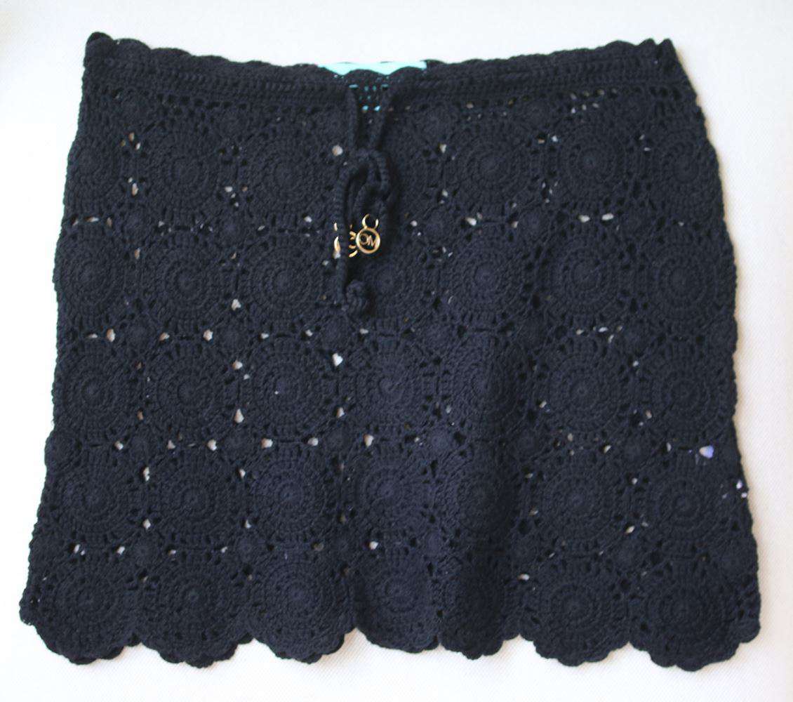 MELISSA ODABASH AMANDA CROCHET SKIRT SMALL - Image 3