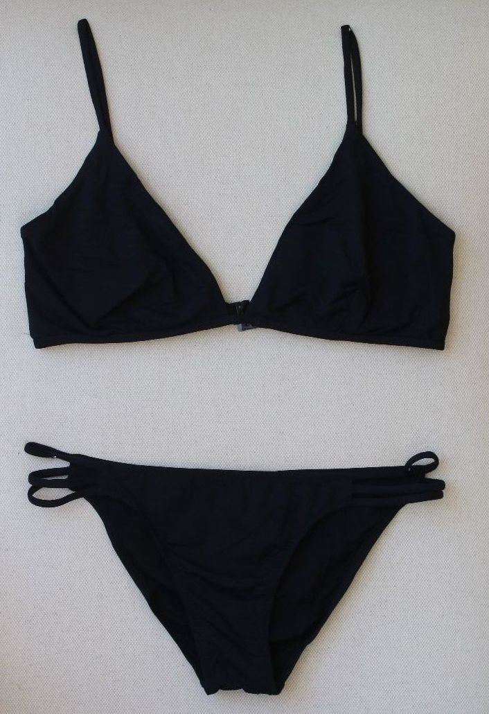 MELISSA ODABASH BALI BLACK TRIANGLE BIKINI UK 10/16 - Image 6