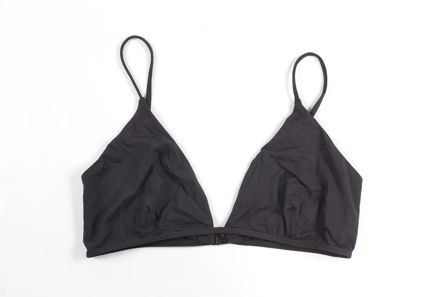 MELISSA ODABASH BLACK BIKINI TOP UK 16 - Image 2
