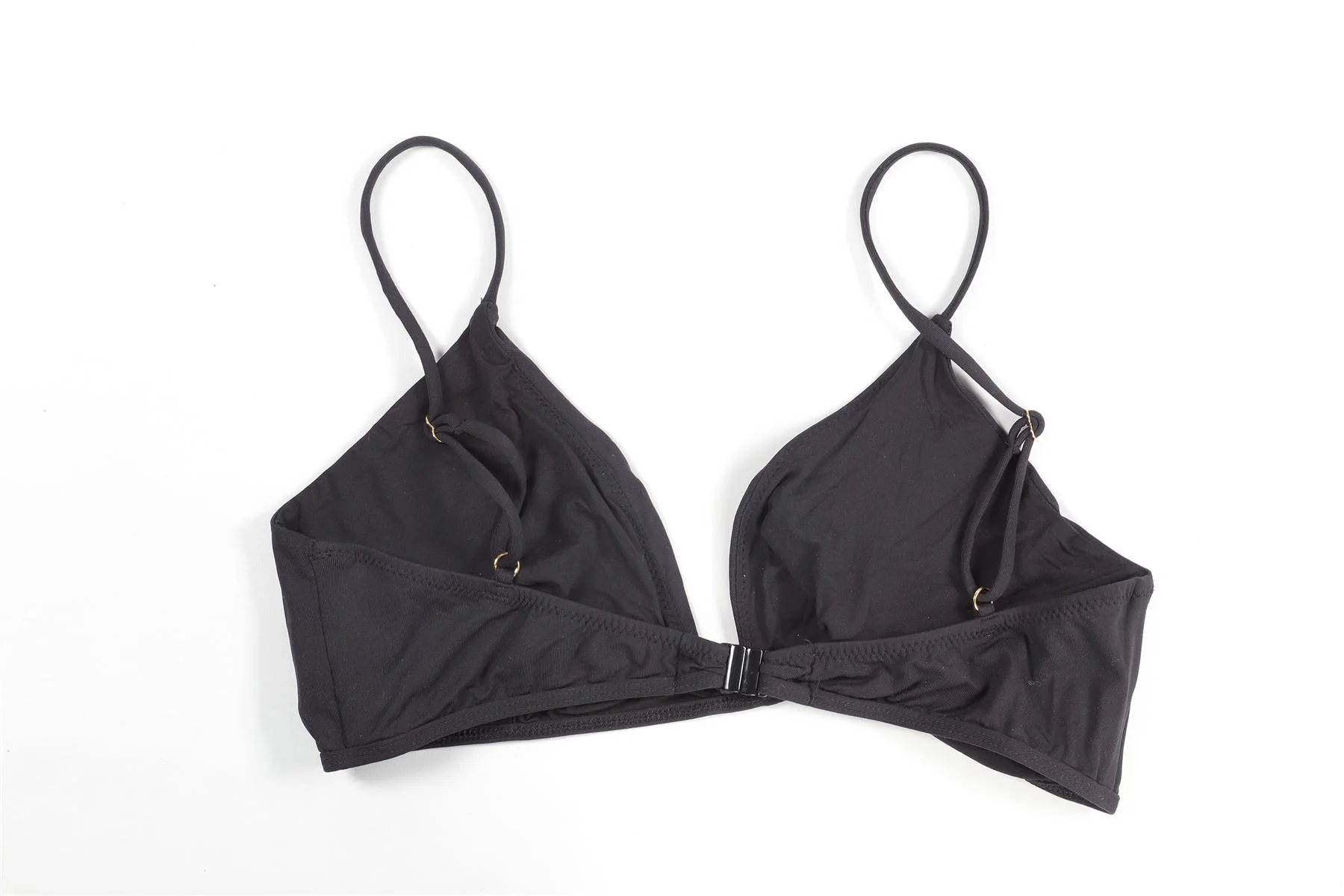 MELISSA ODABASH BLACK BIKINI TOP UK 16 - Image 4