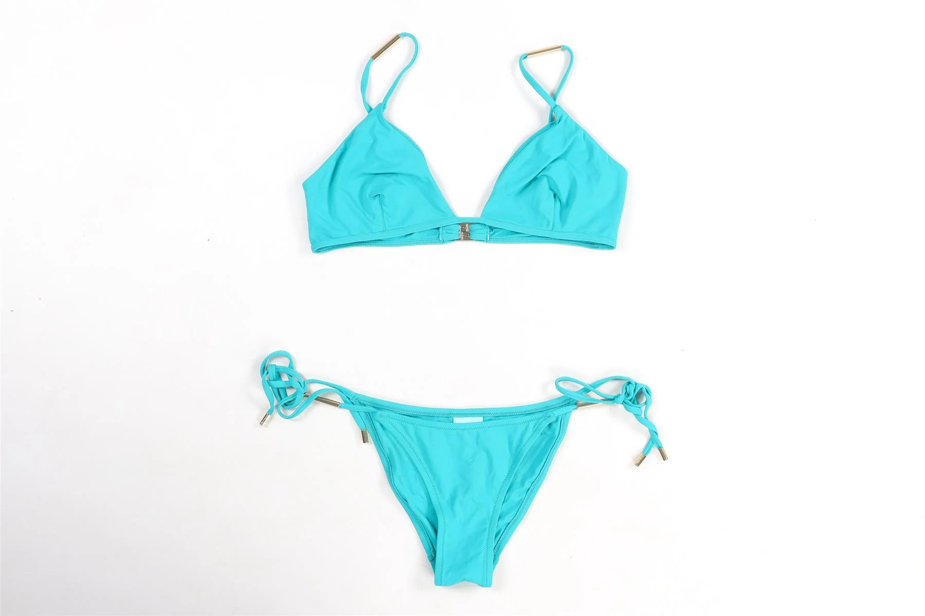 MELISSA ODABASH BLUE BIKINI UK 10-14 - Image 2