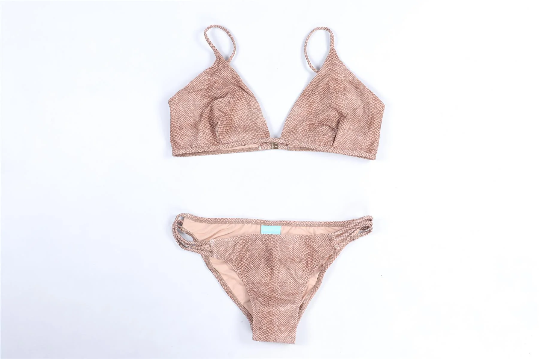 MELISSA ODABASH BROWN BIKINI UK 10-14 - Image 2