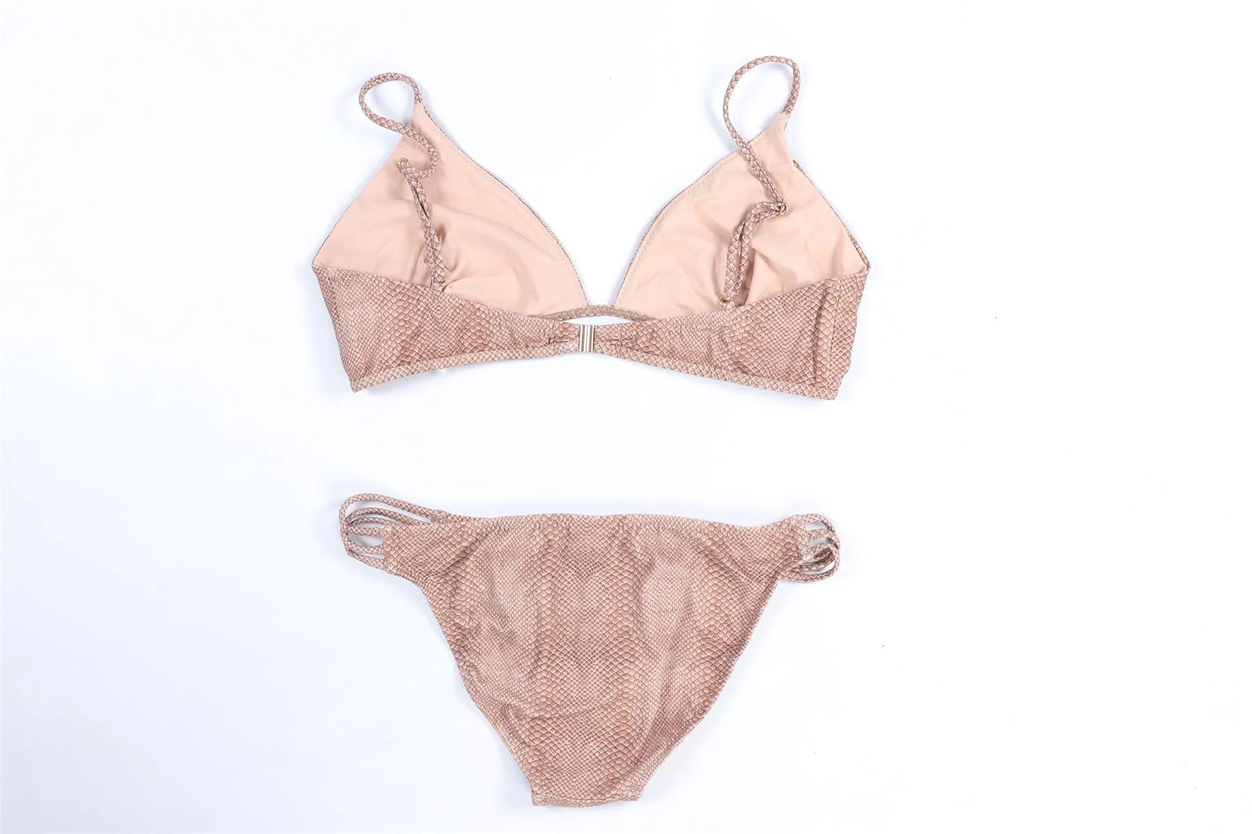 MELISSA ODABASH BROWN BIKINI UK 10-14 - Image 4