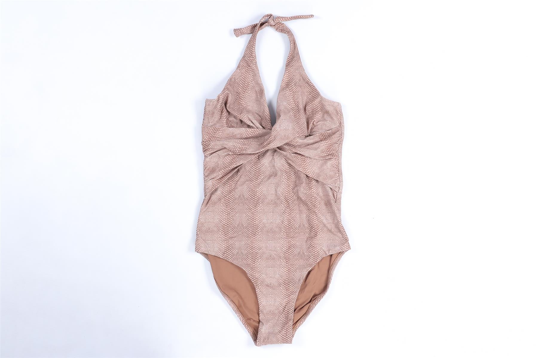 MELISSA ODABASH BROWN SWIMSUIT UK 10 - Image 2
