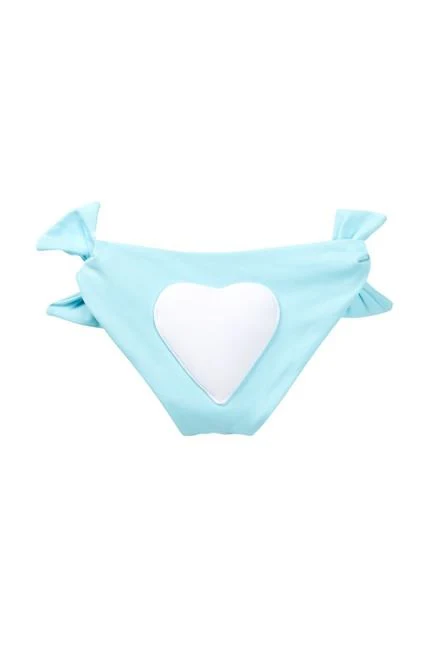MELISSA ODABASH GIRLS BLUE HEART BIKINI 2 YEARS - Image 2