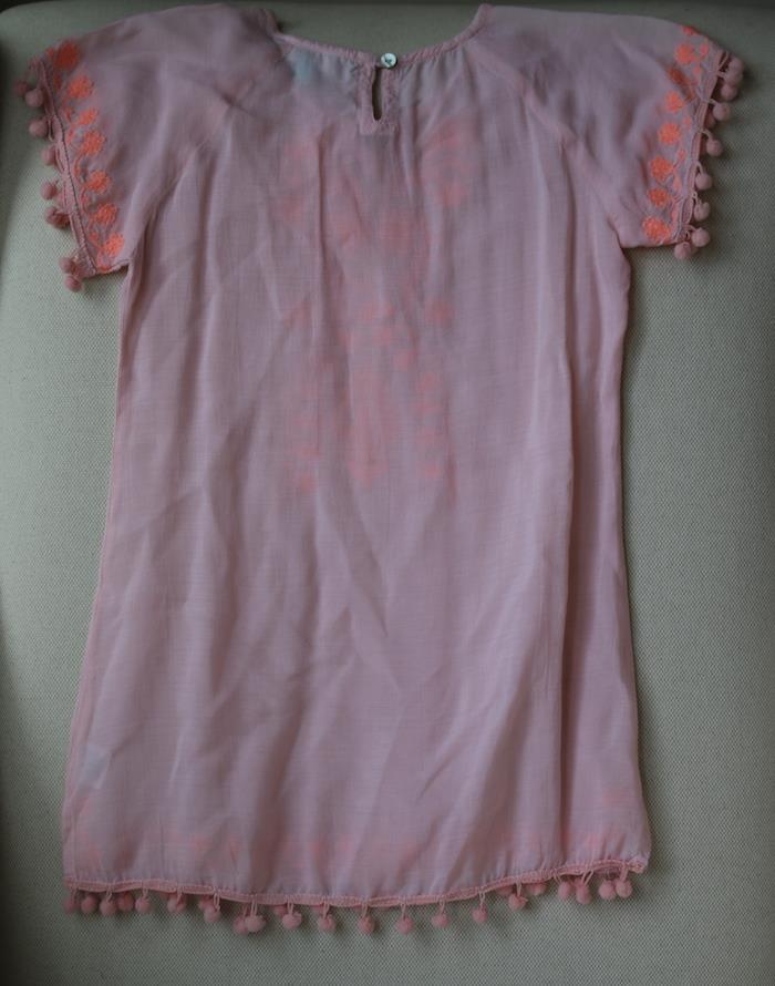 MELISSA ODABASH GIRLS PINK SOPHIA KAFTAN 4 YEARS - Image 3