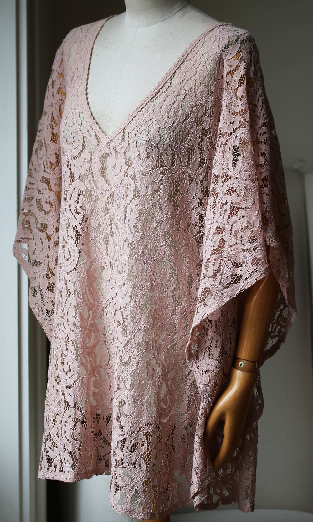 MELISSA ODABASH IGNES STRETCH LACE COVER UP ONE SIZE - Image 3