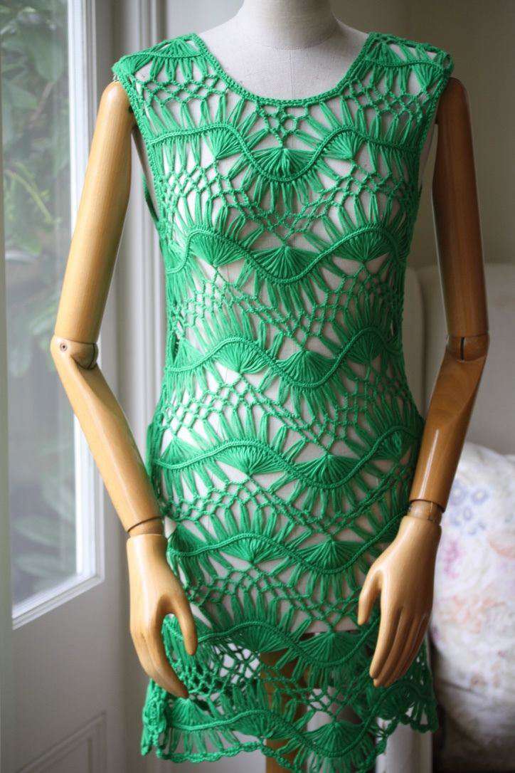 MELISSA ODABASH + JULIEN MACDONALD CINDY CROCHET BEACH DRESS SMALL - Image 10