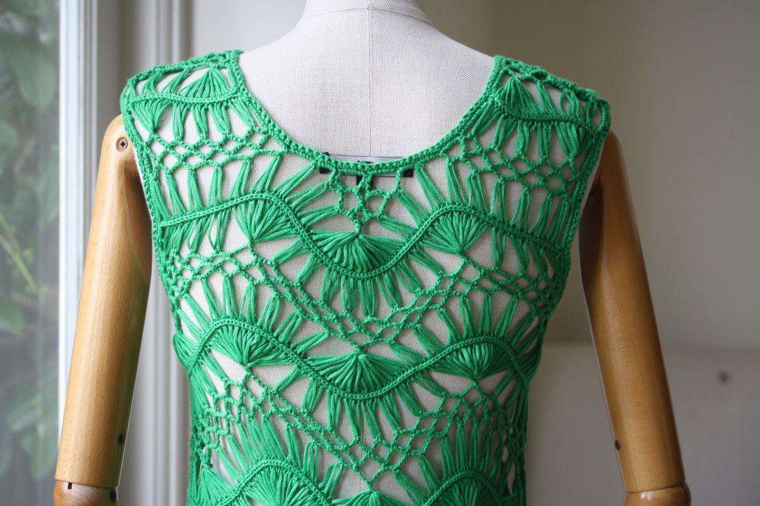 MELISSA ODABASH + JULIEN MACDONALD CINDY CROCHET BEACH DRESS SMALL - Image 11