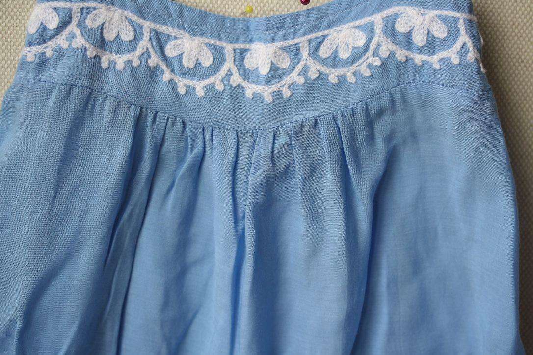 MELISSA ODABASH KIDS BABY EISHA BLUE PLAYSUIT ROMPER 4 YEARS - Image 3