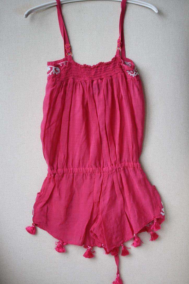 MELISSA ODABASH KIDS BABY EISHA FUCHSIA PLAYSUIT ROMPER 4 YEARS - Image 2