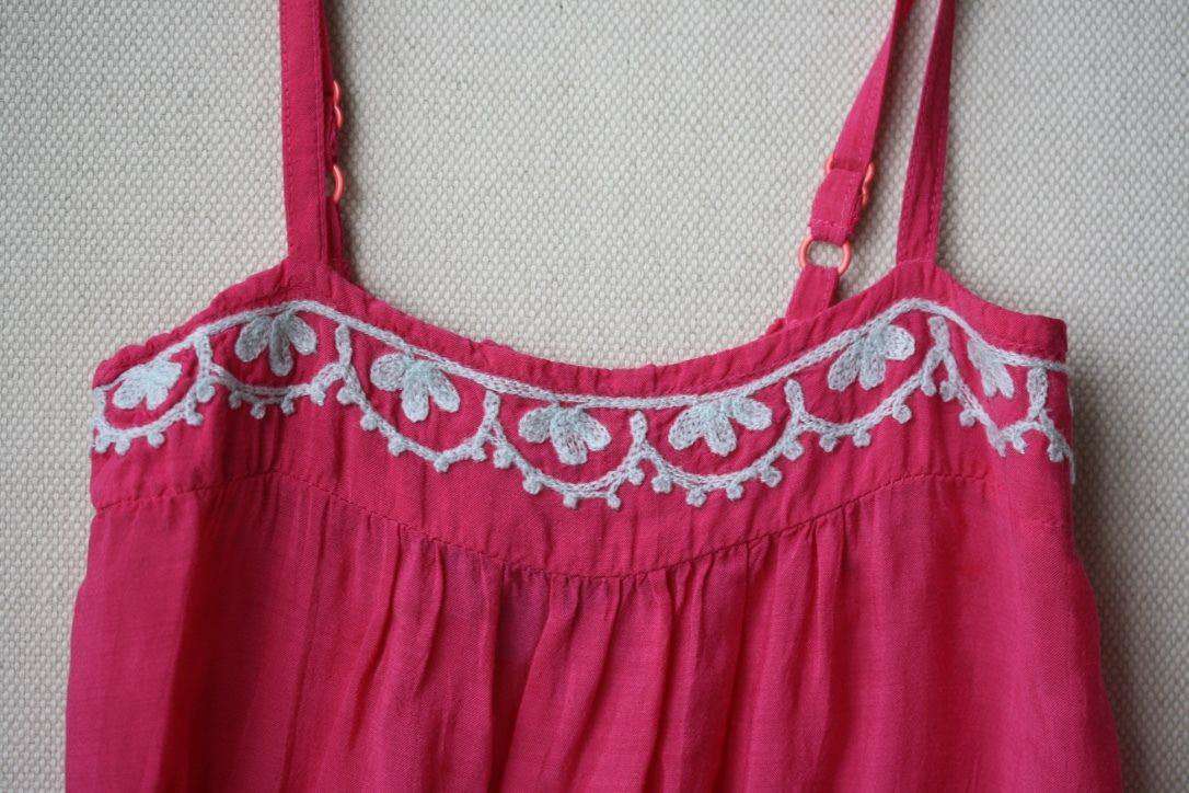 MELISSA ODABASH KIDS BABY EISHA FUCHSIA PLAYSUIT ROMPER 4 YEARS - Image 4