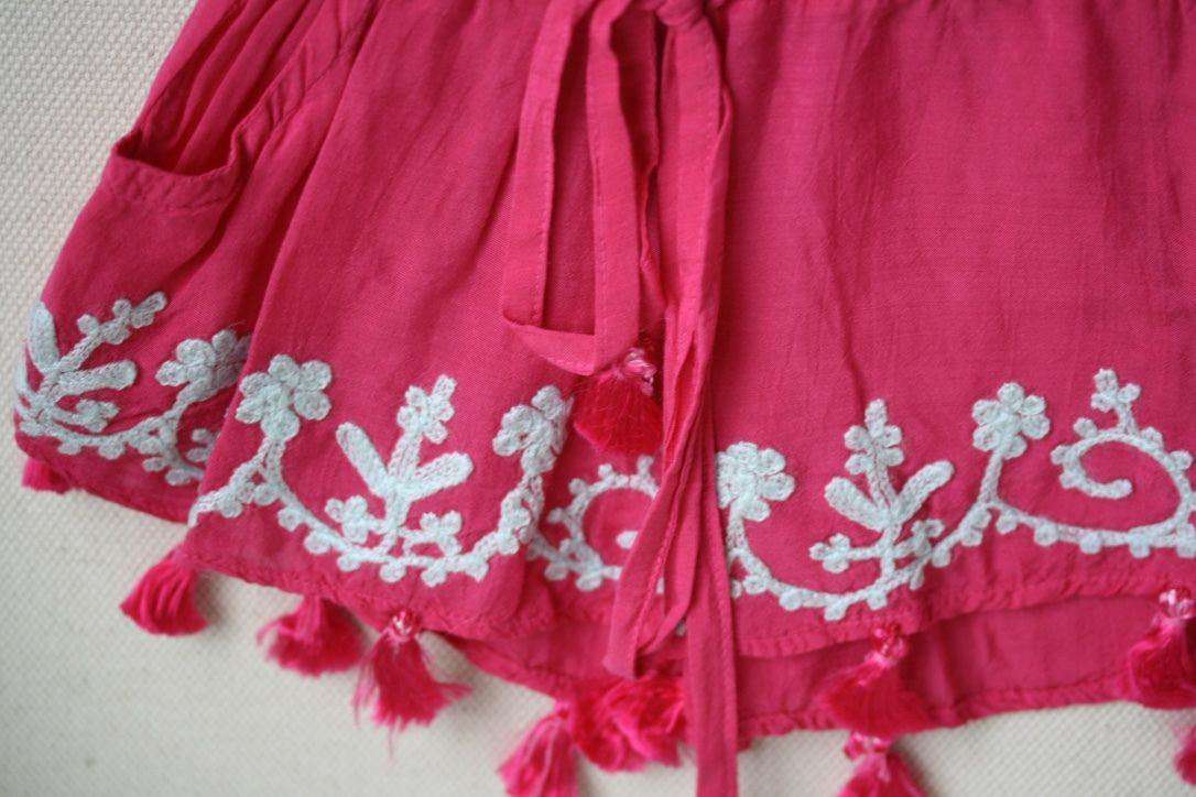 MELISSA ODABASH KIDS BABY EISHA FUCHSIA PLAYSUIT ROMPER 4 YEARS - Image 6