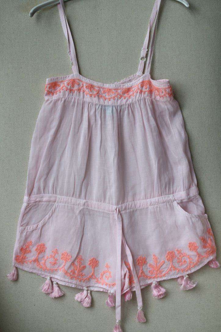 MELISSA ODABASH KIDS BABY EISHA PINK PLAYSUIT ROMPER 2 YEARS - Image 2