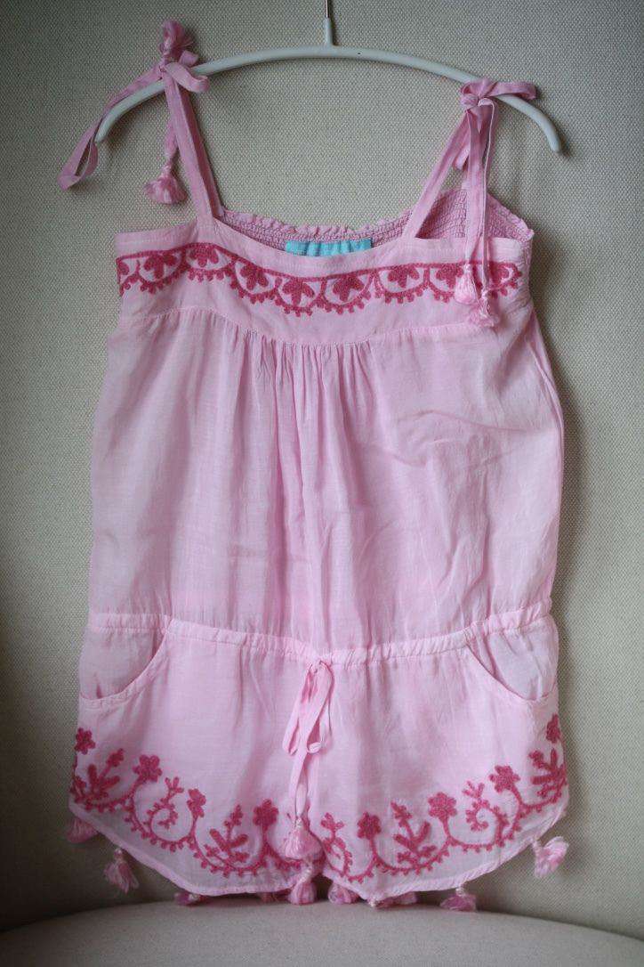 MELISSA ODABASH KIDS BABY EISHA PINK PLAYSUIT ROMPER 4 YEARS - Image 4