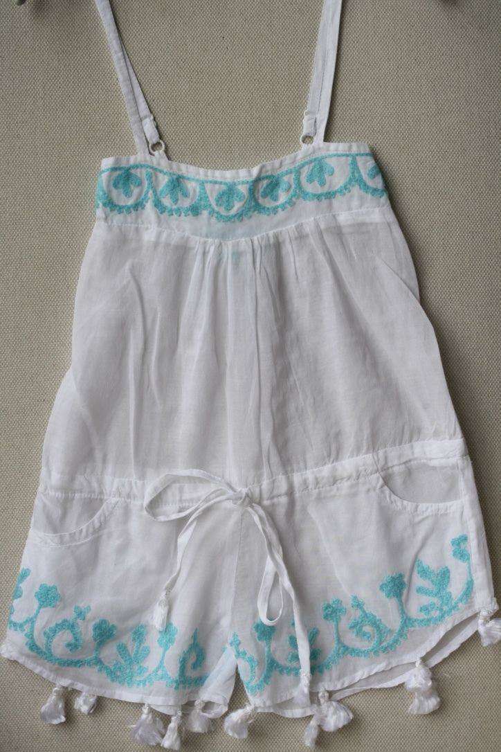 MELISSA ODABASH KIDS BABY EISHA WHITE PLAYSUIT ROMPER 2 YEARS - Image 3