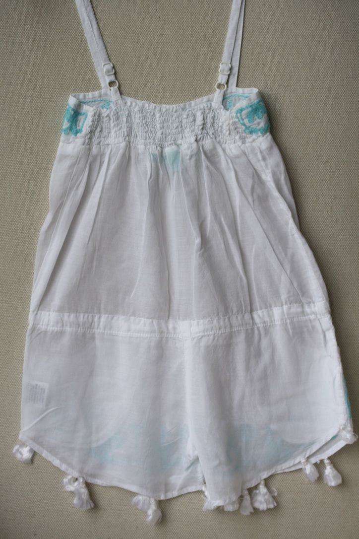 MELISSA ODABASH KIDS BABY EISHA WHITE PLAYSUIT ROMPER 2 YEARS - Image 5