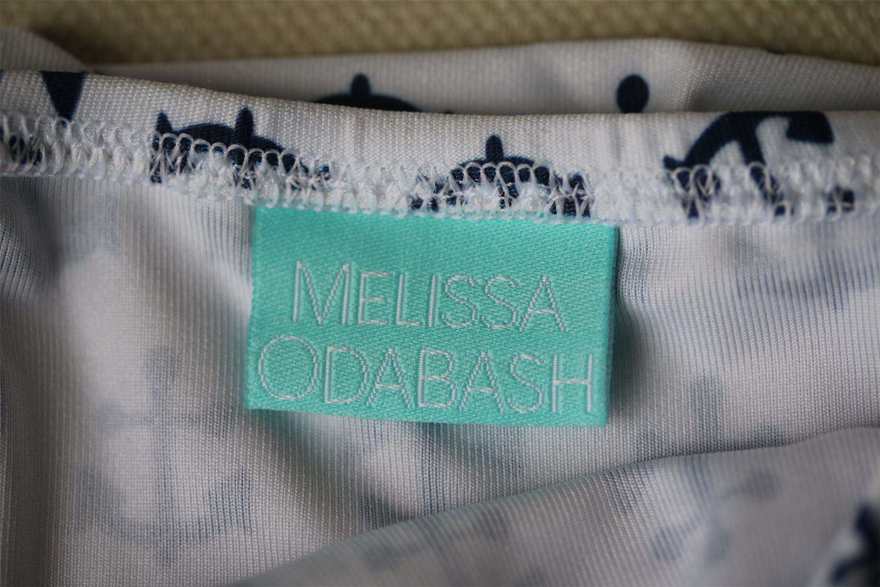 MELISSA ODABASH KIDS NAVY BLUE ANCHOR RUFFLE BIKINI 4 YEARS - Image 5