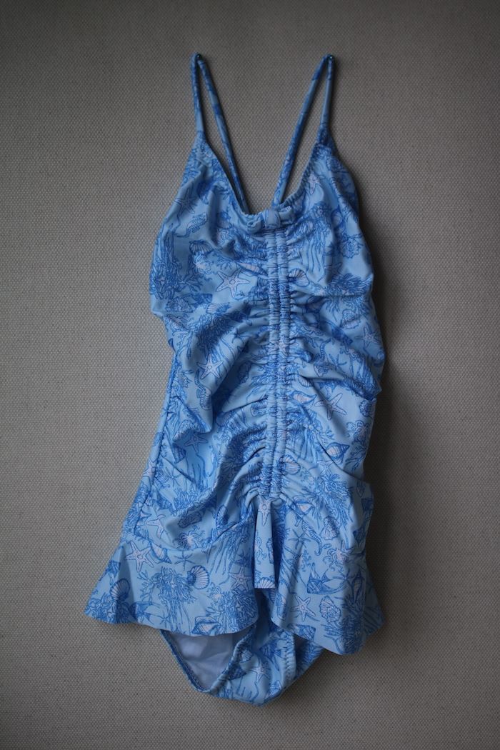 MELISSA ODABASH KIDS POPPY SEALIFE BLUE SWIMSUIT 4 YEARS - Image 2